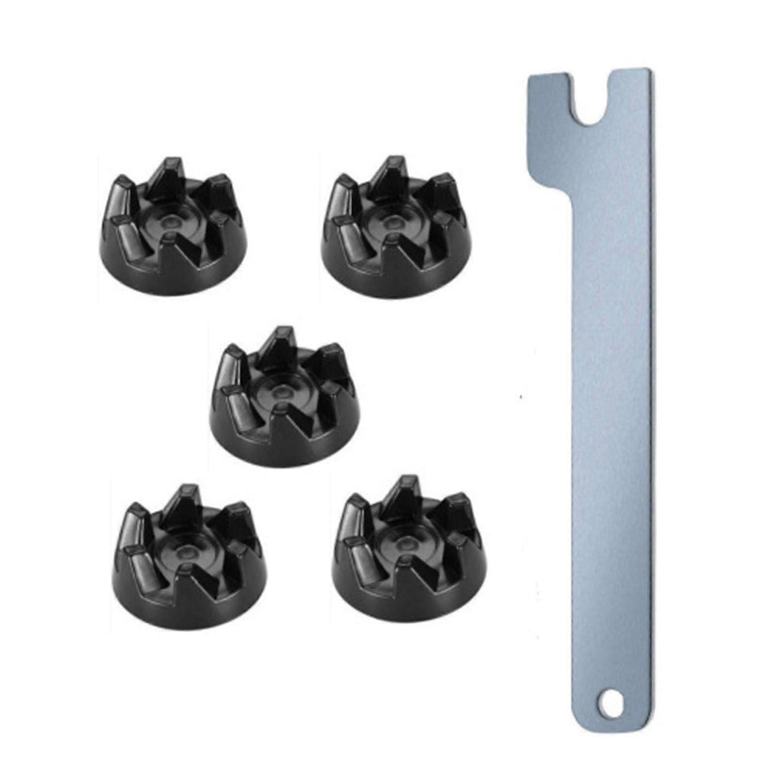 Blender Drive Coupling Replacement Parts for WP9704230VP WP9704230 Juicer Mixer with 5 Rubber Gaskets and 1 Wrench