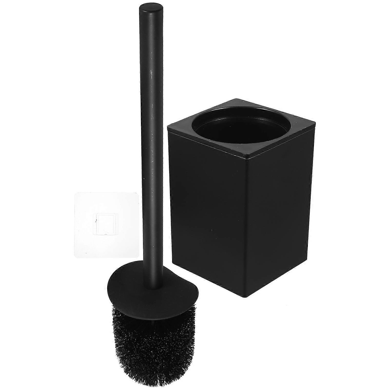 Wall Mounted Toilet Bowl Brush Set – Space Saving Design for Easy Bathroom Cleaning at Home, Hotel, Office, or RV – Lightweight and Compact Scrubber