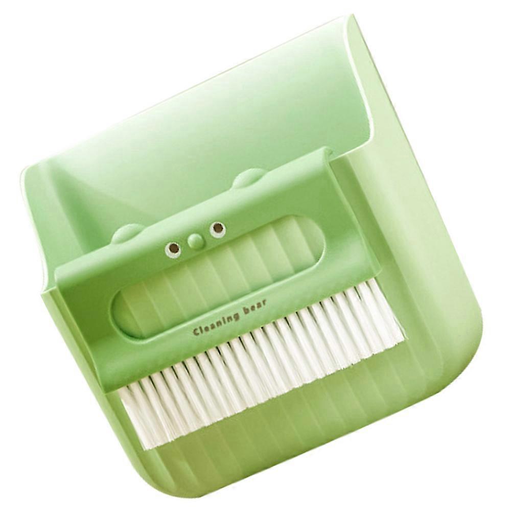 Table Sweeper Compact Dust Removal Home Use Green 17.00X16.00X6.00cm 1Set