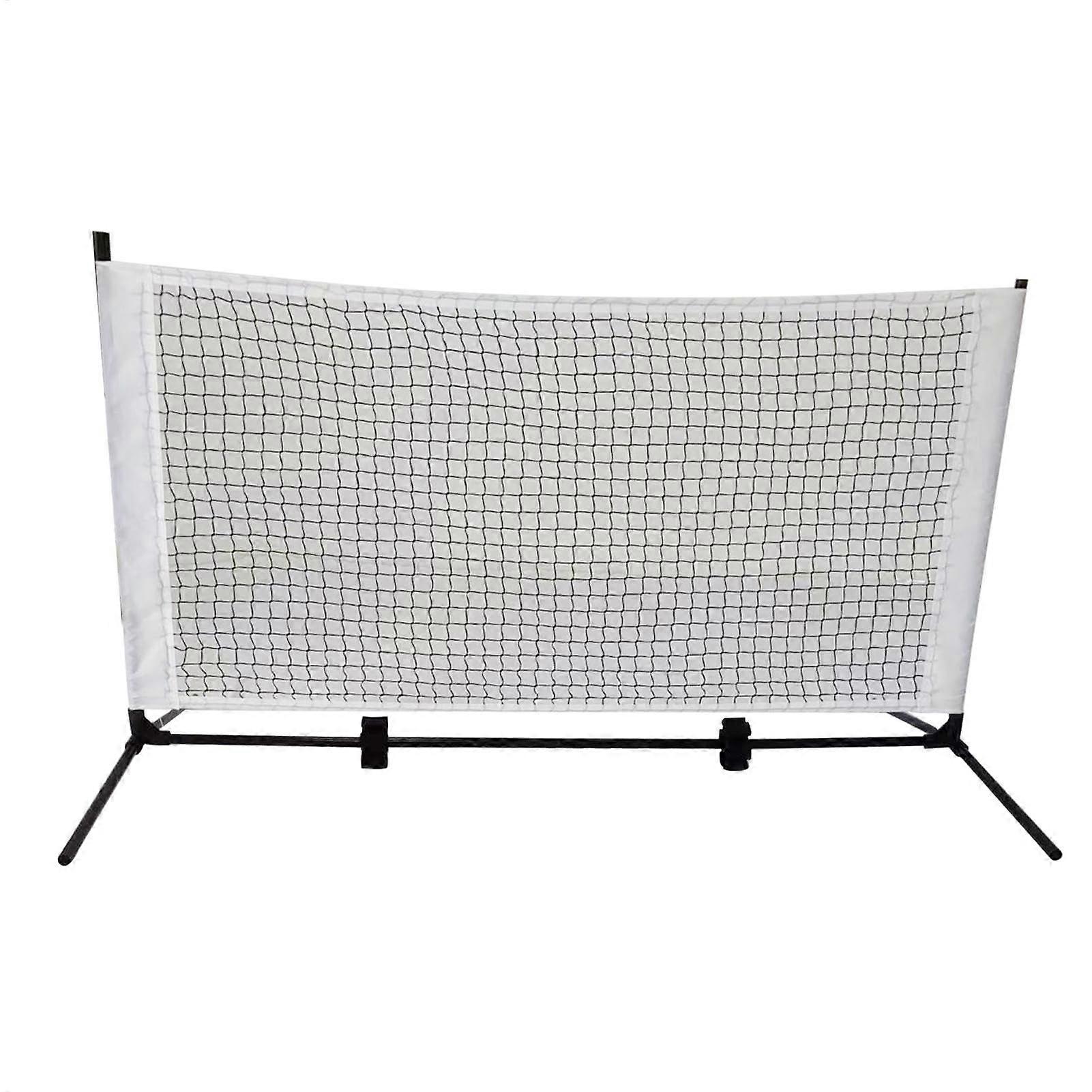 Portable Pickleball Net, Compact Tennis Ball Trainer Net, Quick Setup Pickleball Net