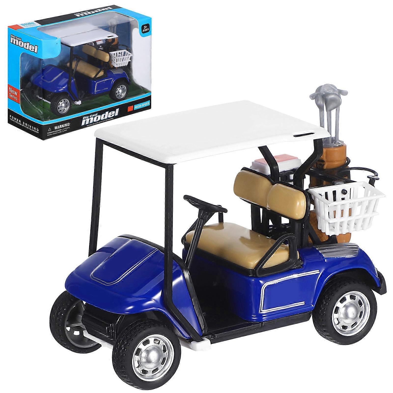 Toy Golf Cart, Rustic Texture Model, Contemporary Decoration