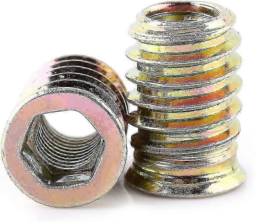 20 Piece Pack M8 sinklegering gjenget sekskantmutter sortiment