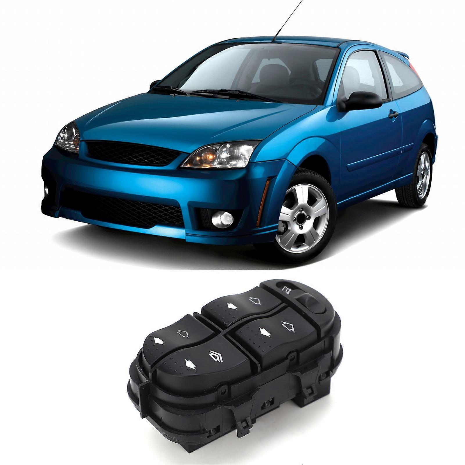 Power Window Switch YS4Z 14529 BA Rapid Response Compact Window Master Button Replacement For Ford Focus 2000 to 2007 