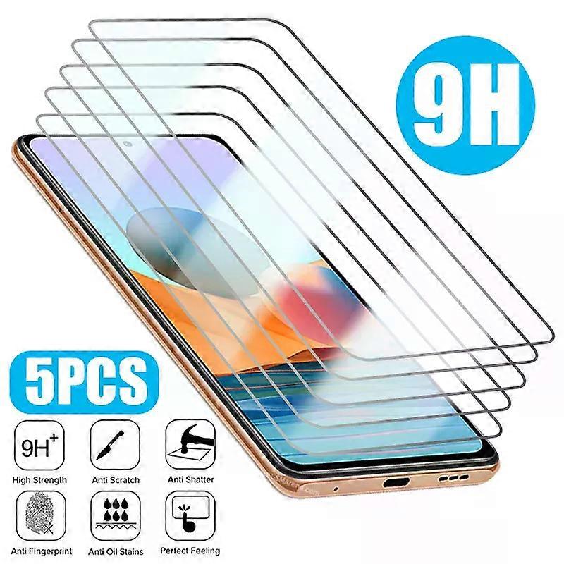Security 1-5PCS Tempered Protective Glass For Redmi Note11 12 Pro Plus 5G 10 8 9 Pro 7 11S 10S 9S Screen Protector for Redmi9A 9C 10C 12C