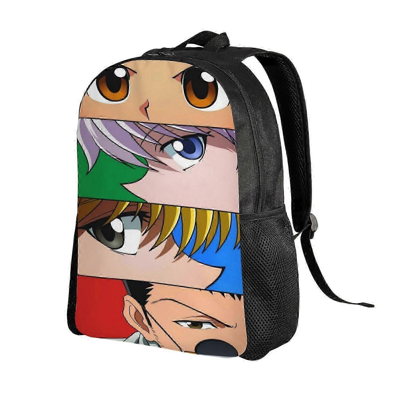 Hunter x Hunter Lightweight Student Book Bag Printing リュックサック 1791XQ に適したカジュアル デイパック