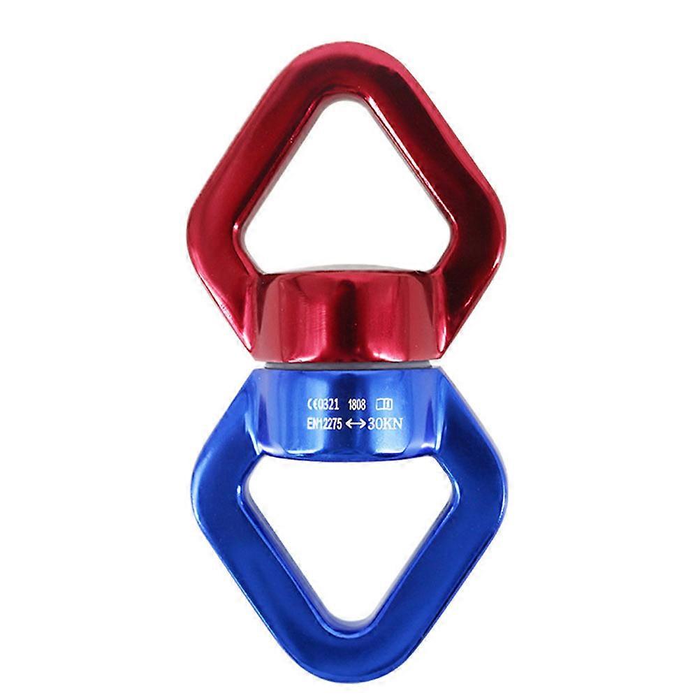Magnesium Alloy Gimbal Ring Rotary Connector Swivel Hook for Accessories, Hammock and Aerial Frame Use – Compact Lightweight Frictionless Design