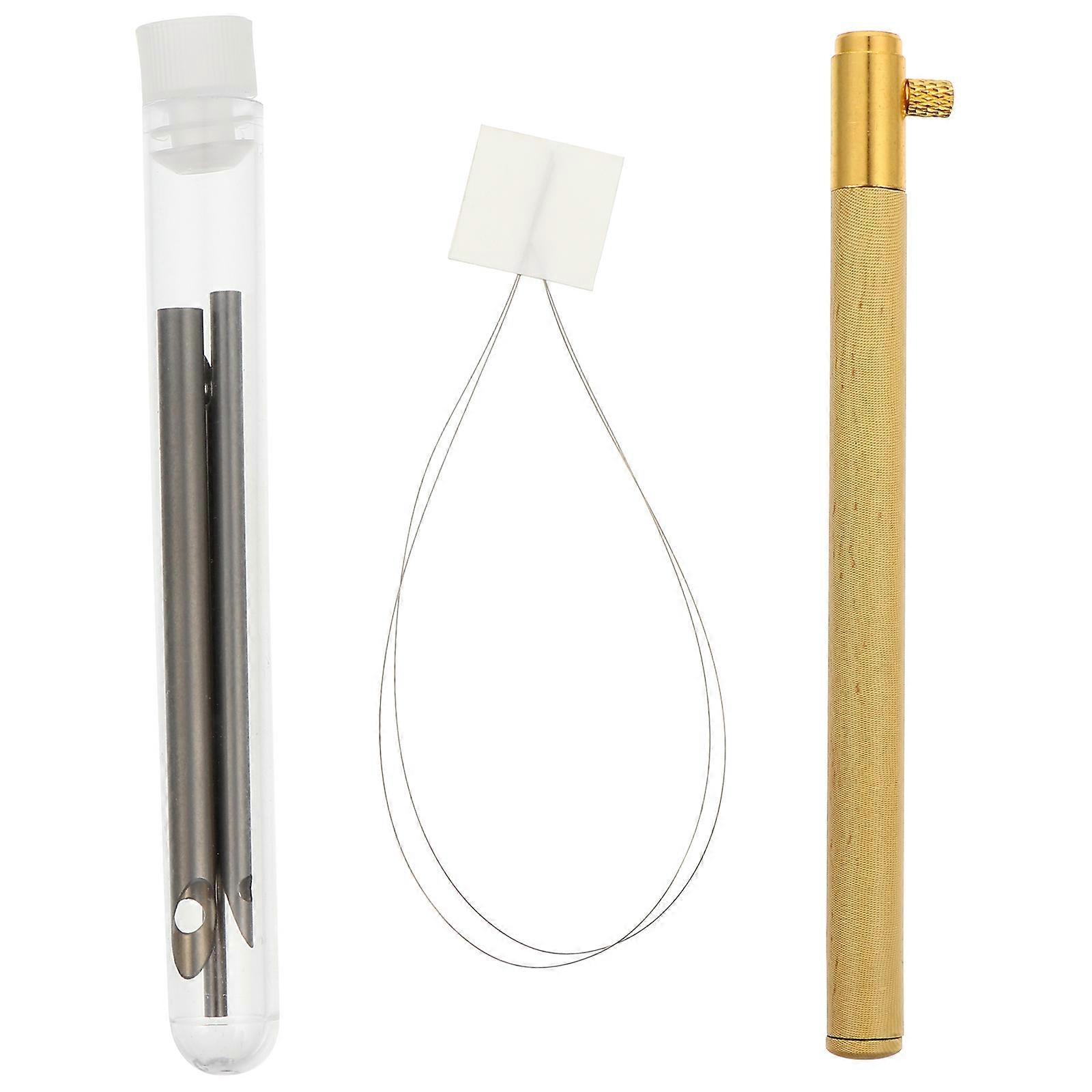 Punching Needles Sewing Tools For Crafting Works Round Shape 1Set