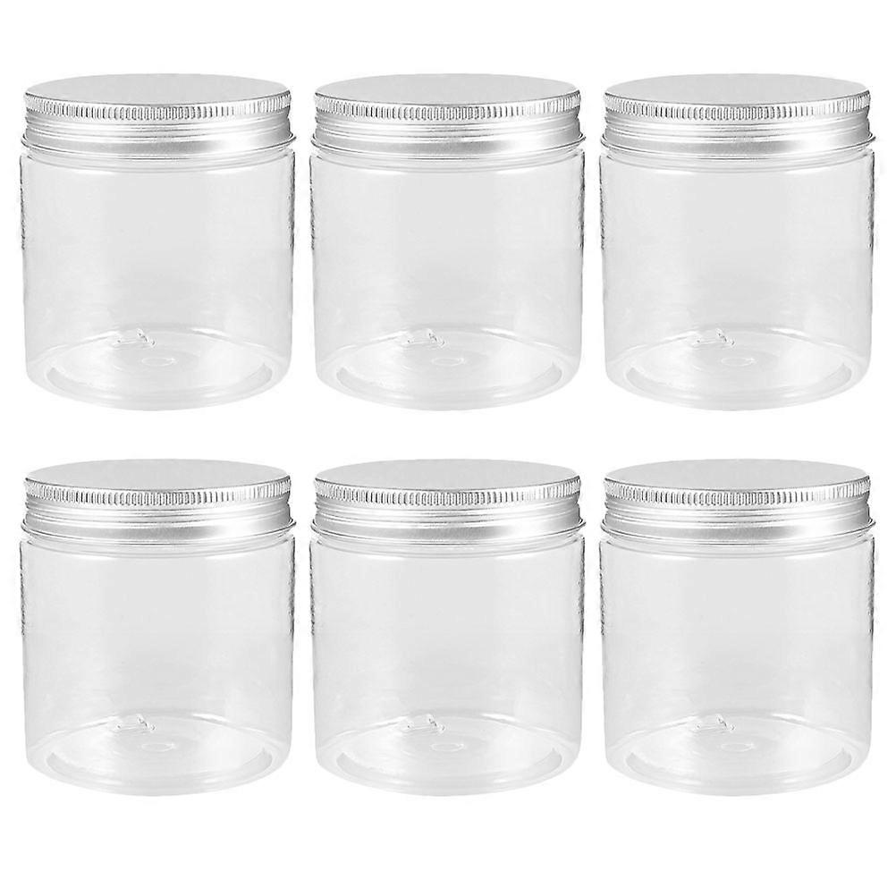 Storage Container With Lid Multifunctional Sealed Jar Aluminium Alloy 6Pcs