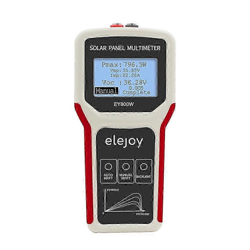 Upgrades Handheld Portable Photovoltaic Panel Power Supplys Multimeter Auto Manual Detection with LCD Display Screen with Backlight Open Circuit Volta