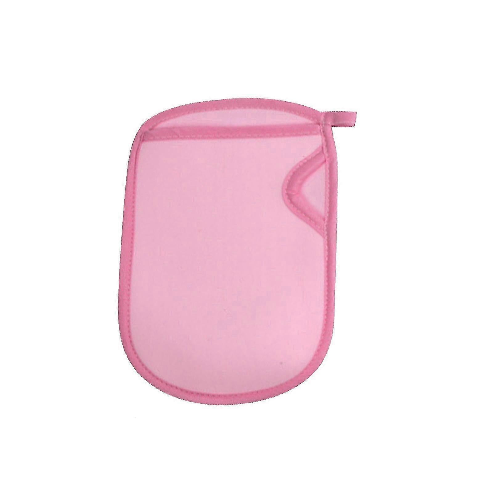 2pcs luva de banho esfoliante super macia, luva de banho esfoliante para o bebê, luva esfoliante dupla face para o corpo indolor para a pele