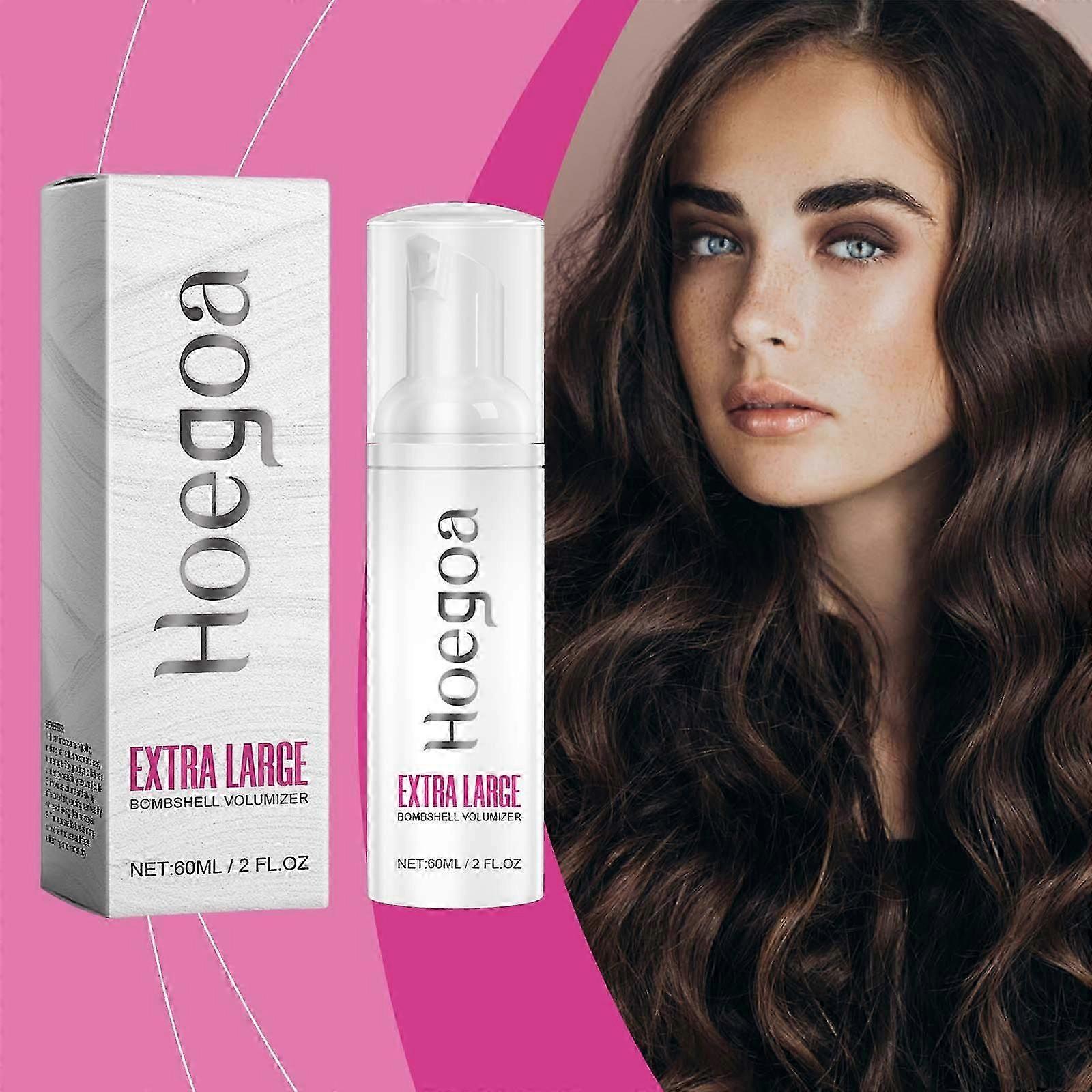 Fluffy Curly Hair Styling Mousse, Anti-frizz Curly Elastic Moisturizing Care Foam Styling, Hair Styling Products FOR Volumizing and Styling