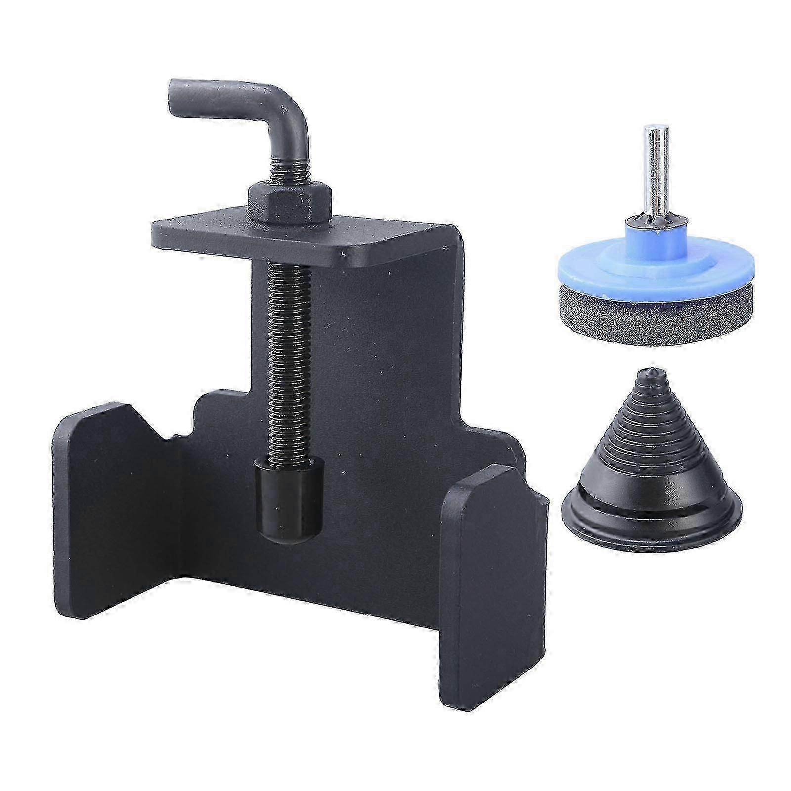 Lawn Mower Blade Removal Tool with Lawn Mower Blade Sharpener Mower Blade Balancers Kit