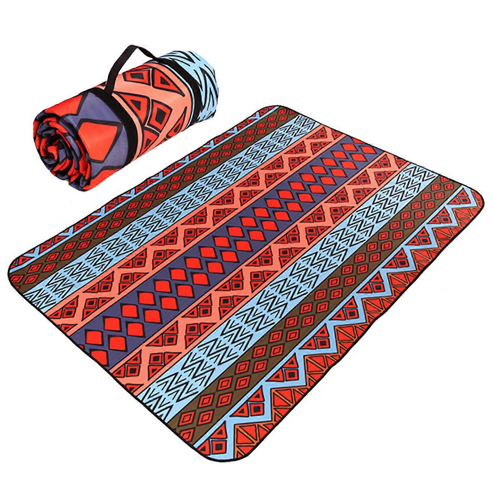 XXL Picnic Blanket, Portable Outdoor Beach Mat Waterproof, Washable, 200x150cm