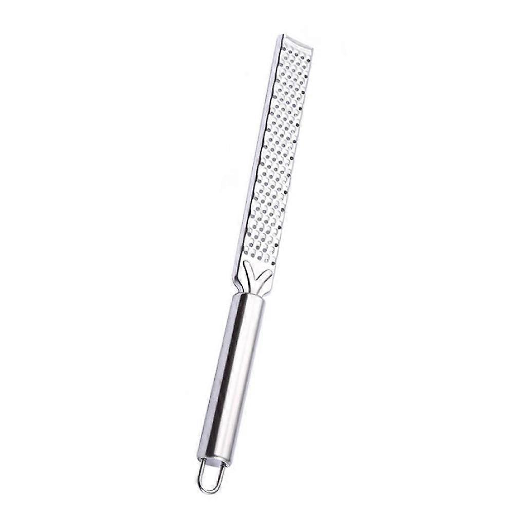 Professional Cheese Grater Stainless Steel Hand Held Zester with Ergonomic Handle for Lemon Peel and Cheese Shredding