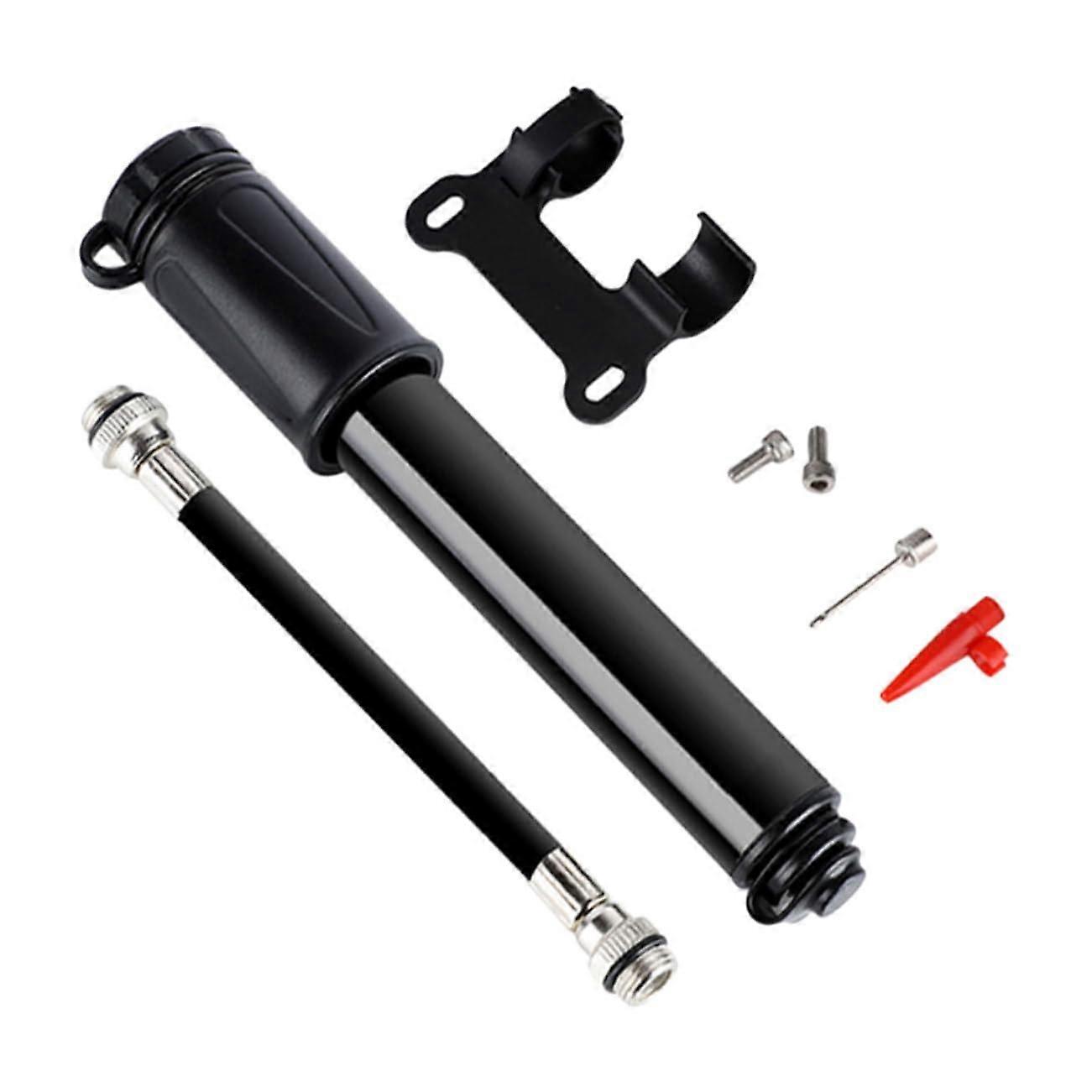 Portable Mini Bike Tire Pump Holder Accessories Black