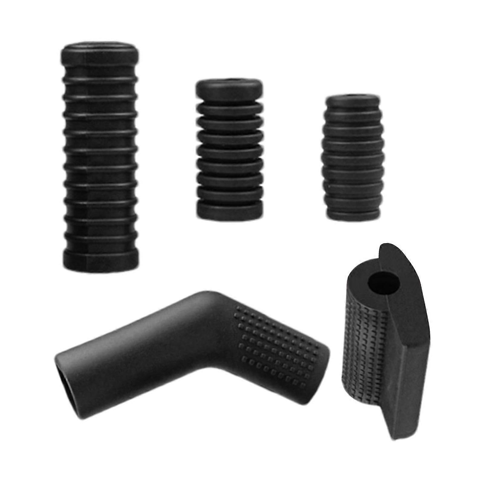 Motorcycle Gear Shift Lever Cover Rubber, Set Of 5, Non-Slip Soft Rubber Gear Shift Boots, Shift Lever Sleeve, Multifunctional