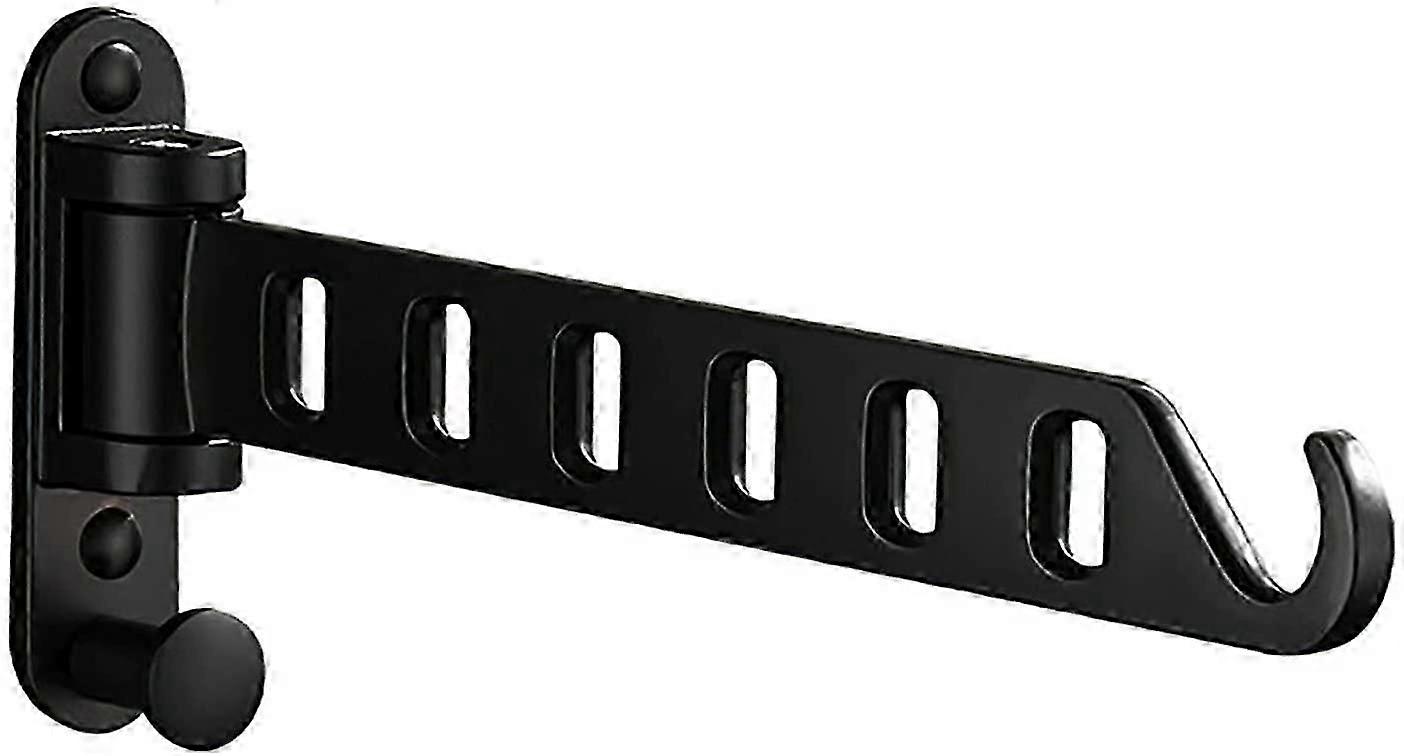 Wall Rack, Foldable Wall Rack With Hook For Laundry Room, Bedroom, Bathroom, Balcony