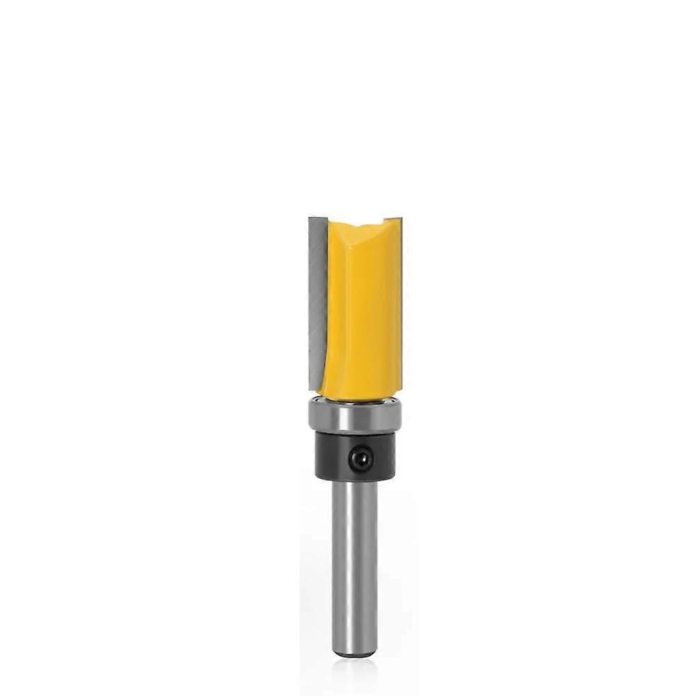 3pcs 8mm shank flush trim router bit with bearing 5/8 inch template guide woodworking cutter for carpenters