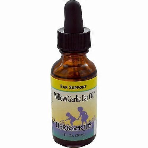 Herbs For Kids Willow/Garlic Oil Alcohol-Free ,1 Fl Oz (Pack of 1)