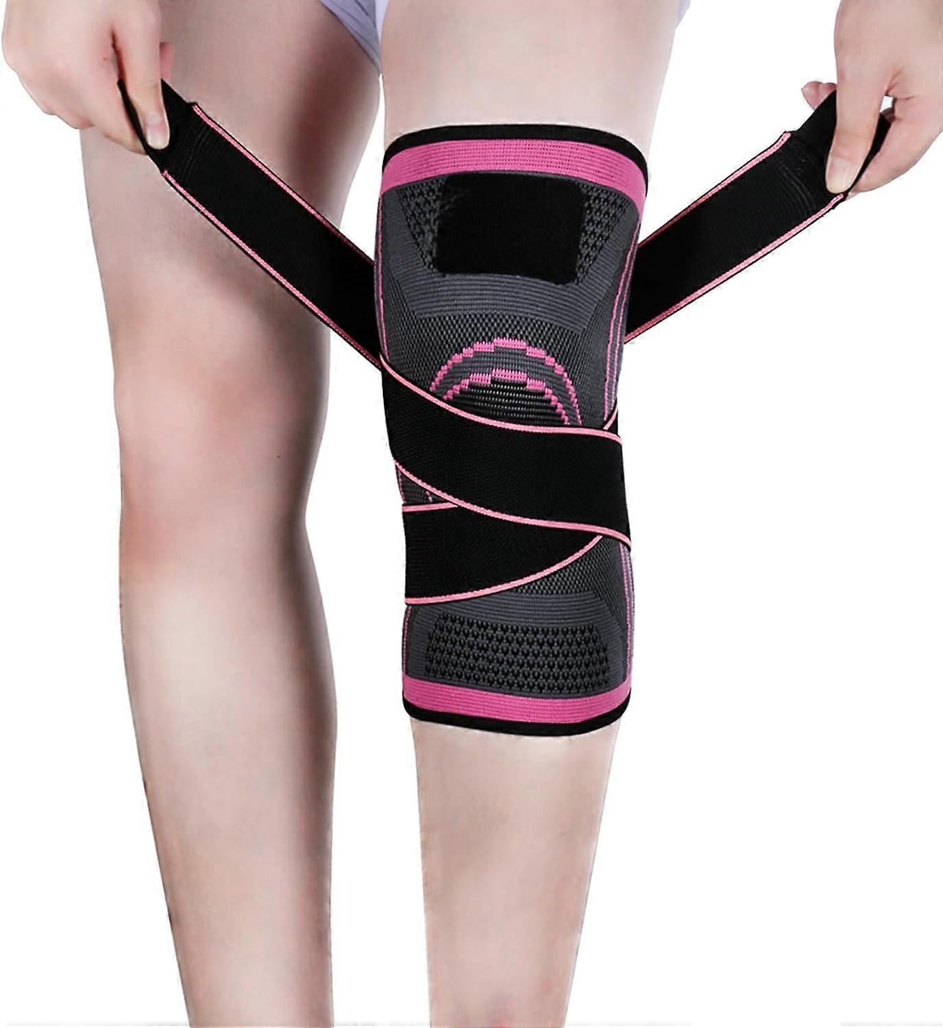 "1-Pack Knee Compression Sleeve for Joint Pain Relief , Arthritis Support, Stabilizes ACL/Meniscus Tears, Ideal for Running, Basketball , Gym Workouts