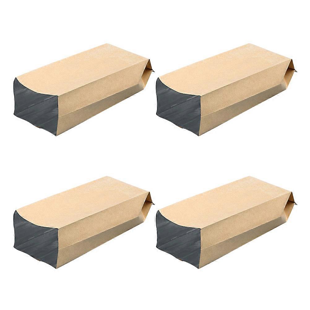 100 قطعة من الورق الجانبي مجمعة الألومنيوم الختم الحقائب للشاي والفواكه المجففة عديم الرائحة تغليف المواد الغذائية القابلة لإعادة الاستخدام