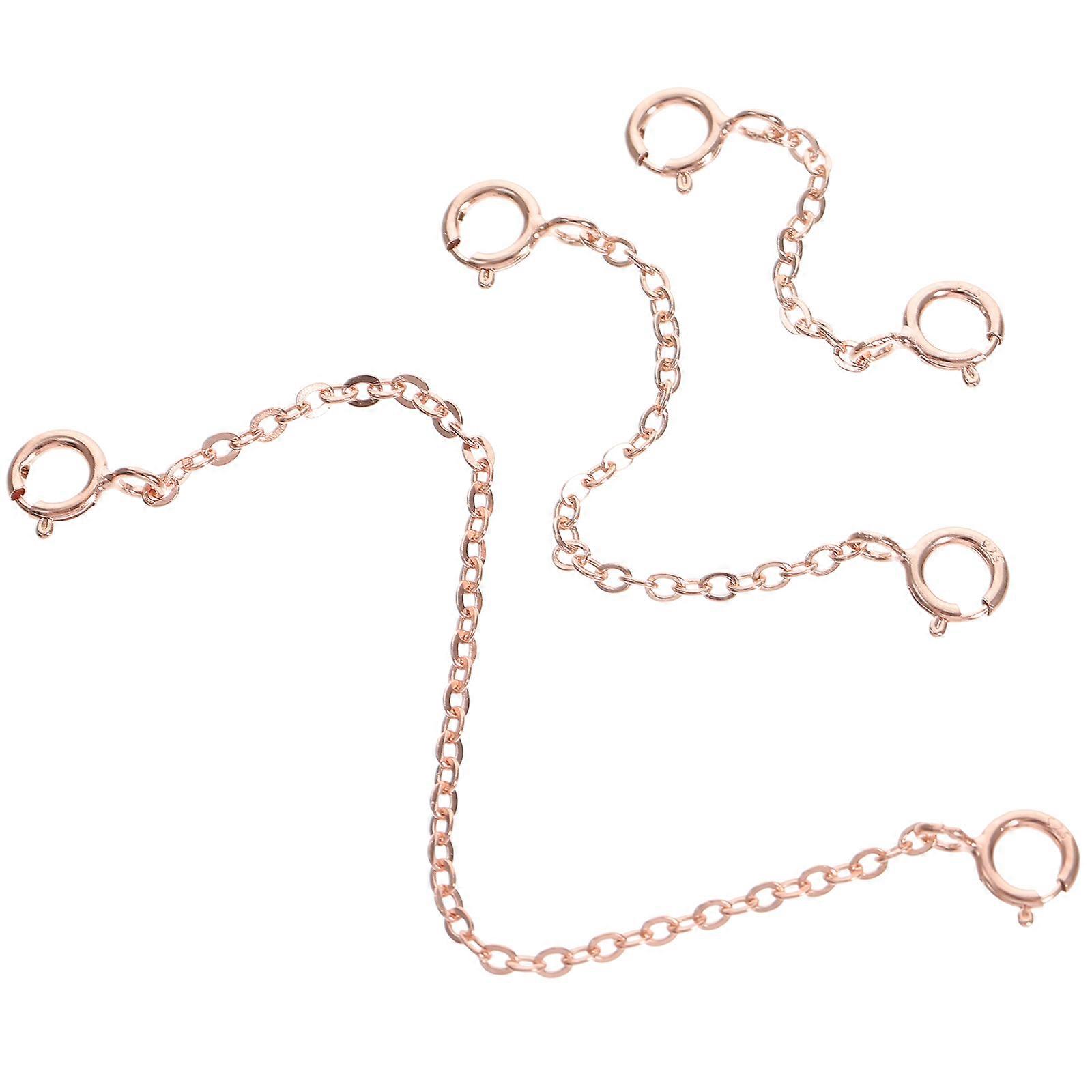 3pcs Chain Extender for Jewelry Making – Versatile Necklace and Bracelet Chain Link Set for DIY Accessories