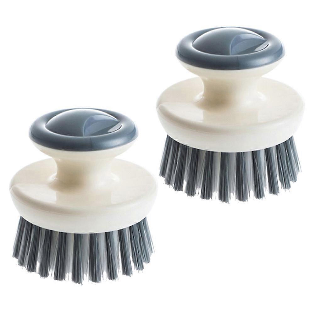 Oil Dish Scrubbing Brush Set for Pots, Pans, Dishes & Sinks – Lightweight, Ergonomic Kitchen Cleaning Tool