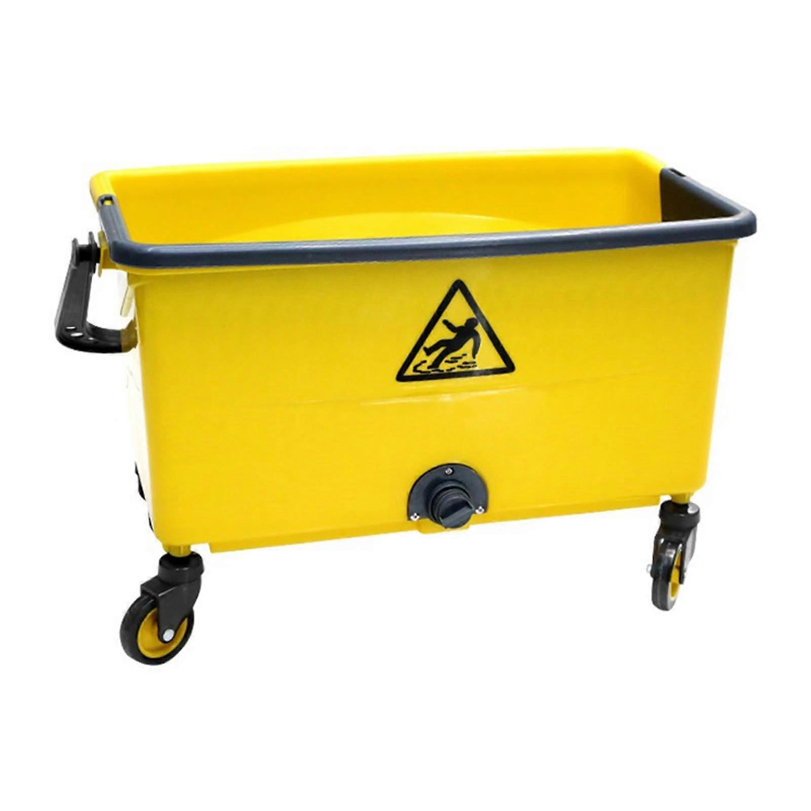 Portable Plastic Mop Bucket for Cleaning Swimming Pools, Sink for Bathroom, Floor Mopping