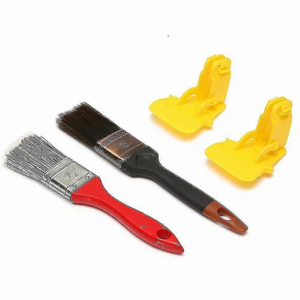 Handheld Paint Edging Tool with Roller Brush for Walls Ceilings and Roofs Trimming Kit