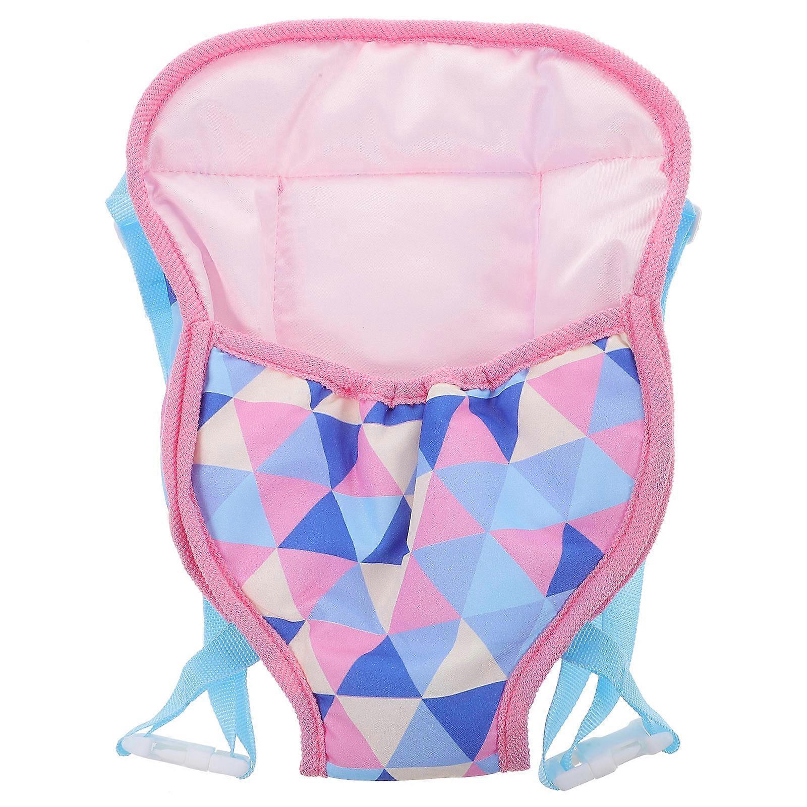Breathable Doll Carrier Sling with Sturdy Buckles for Role Play and Imaginative Play Accessory