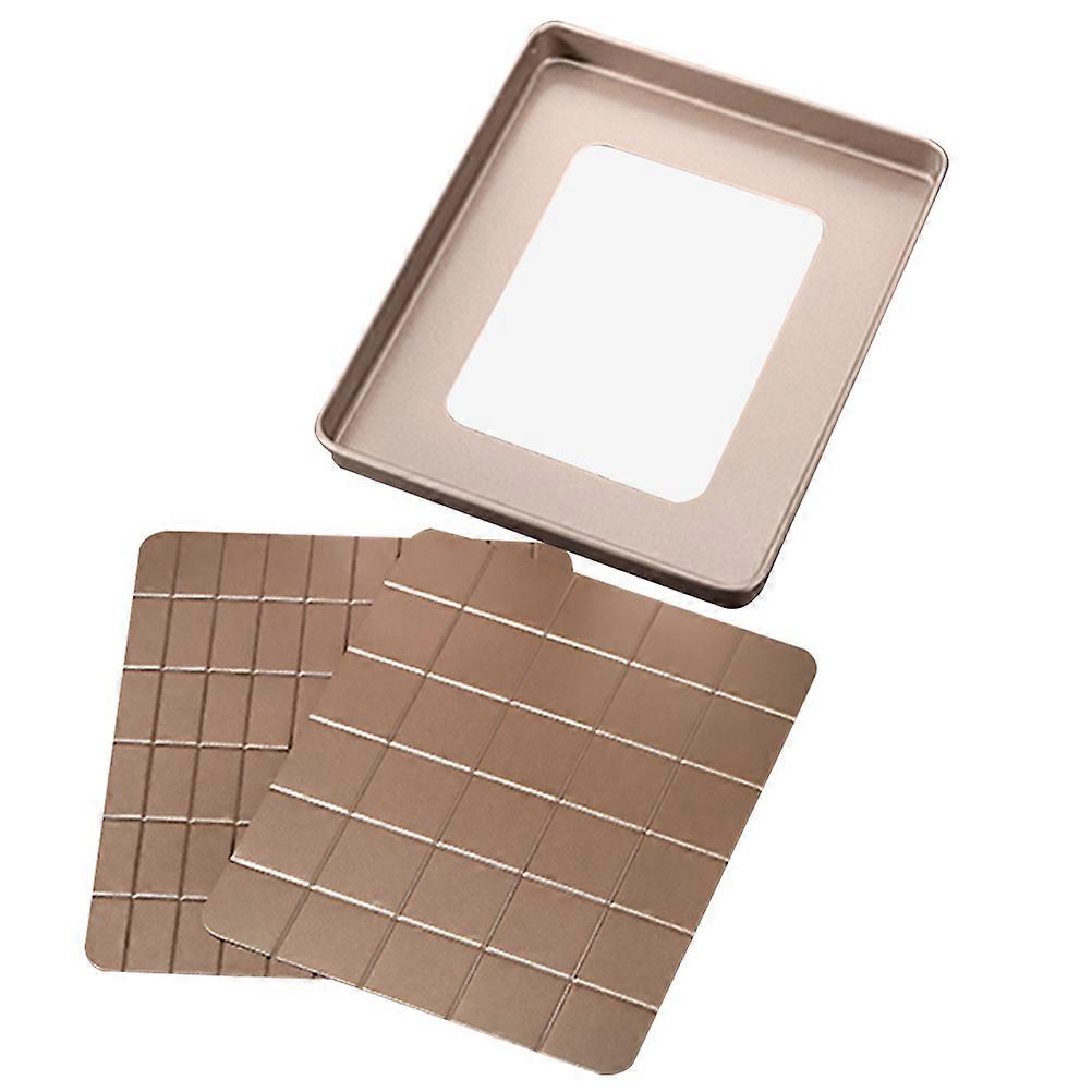 Baking Mold Set Nougat Tray Candy Making Supplies Kitchen Beginners 24.8x20.8cm