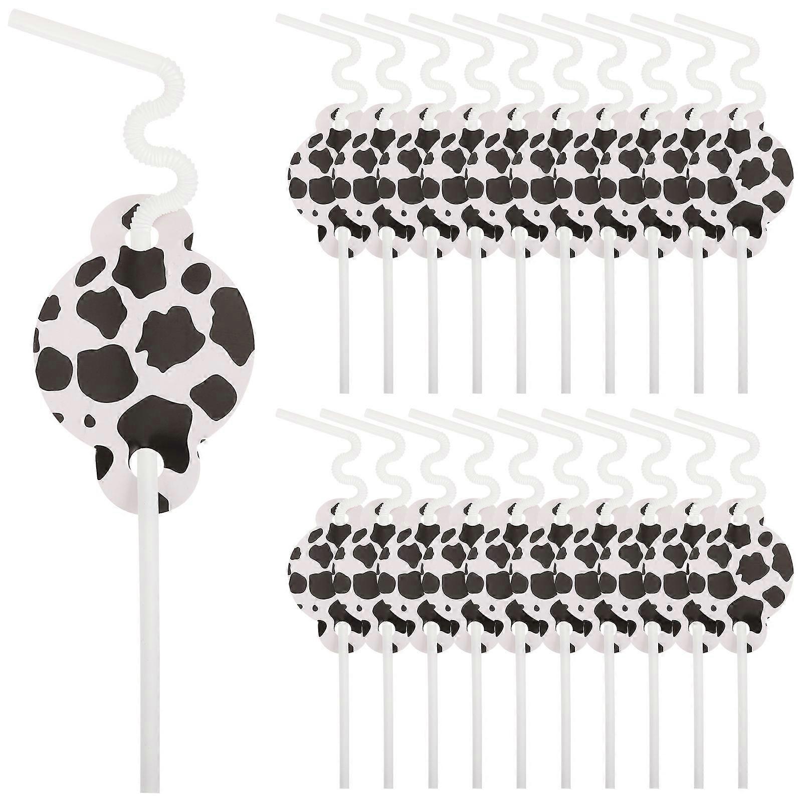 Paper Children's Set Cow Theme for 50Pcs