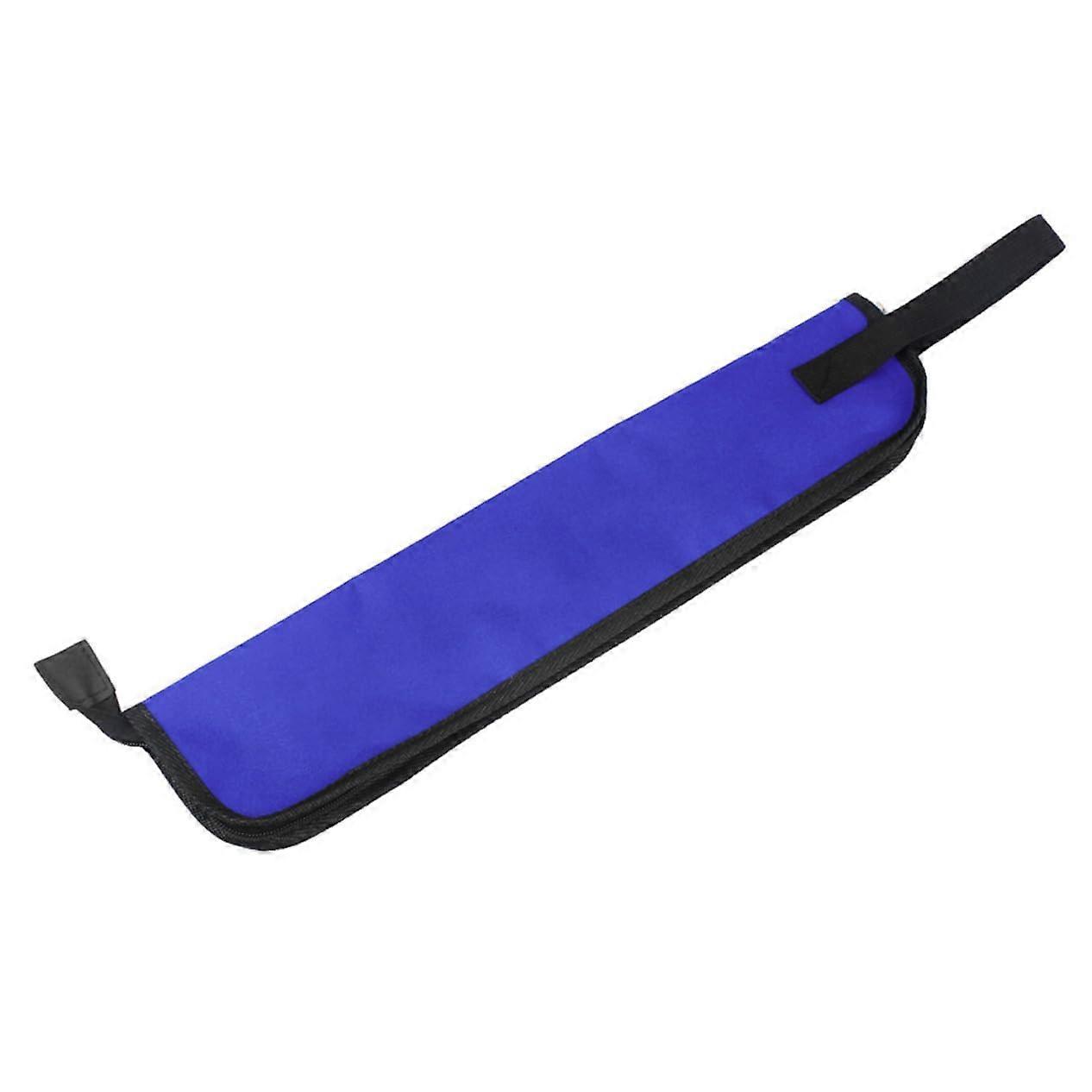 Portable Oxford Cloth Drum Stick Holder Bag for Jazz Drummers, Large Capacity with Double Pocket Design for Easy Access