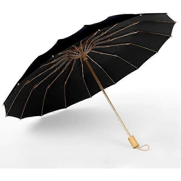 Windproof umbrella, large, sun protection, UV