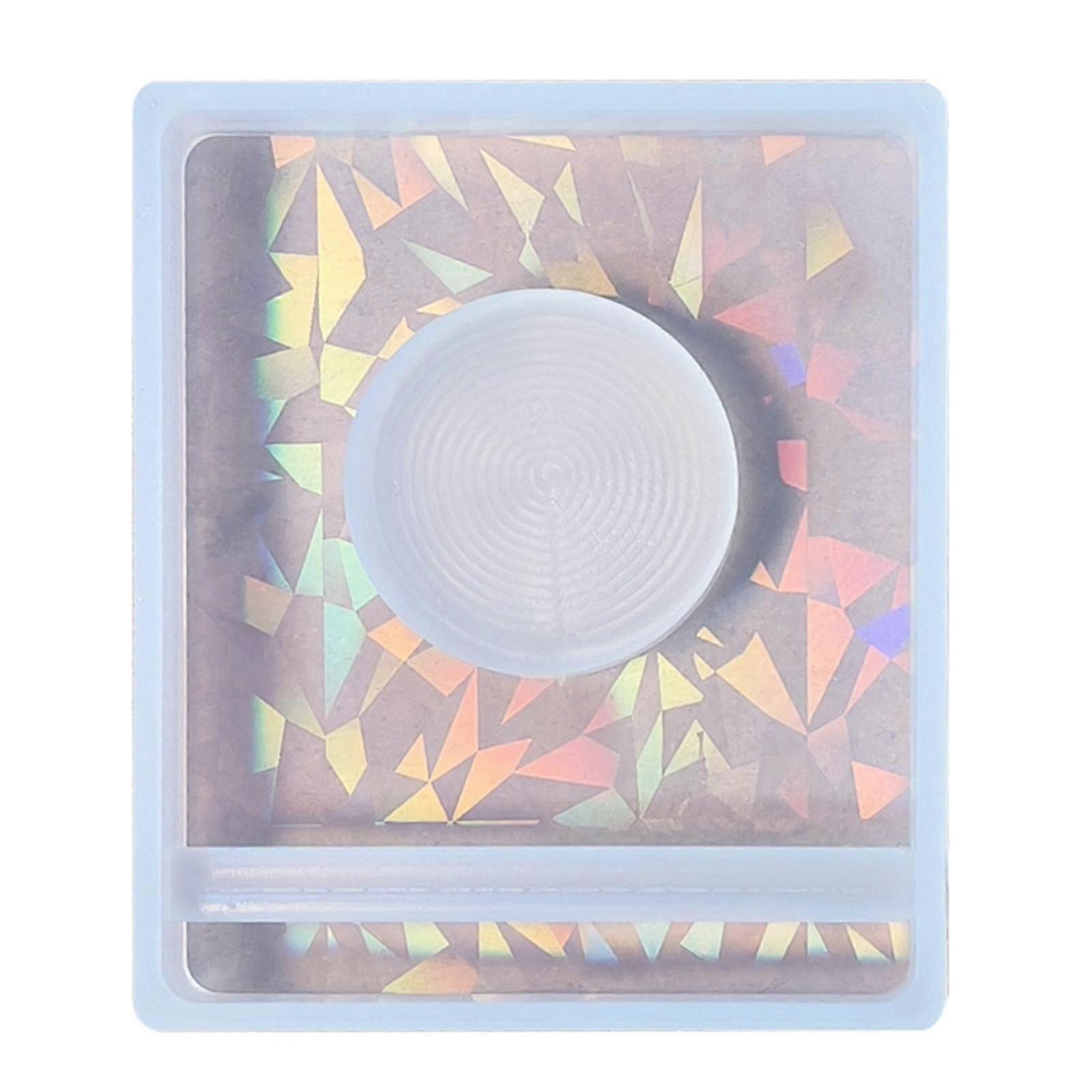 Silicone Candlestick Moulds Single Hole Candle Base Molds Silicone Material