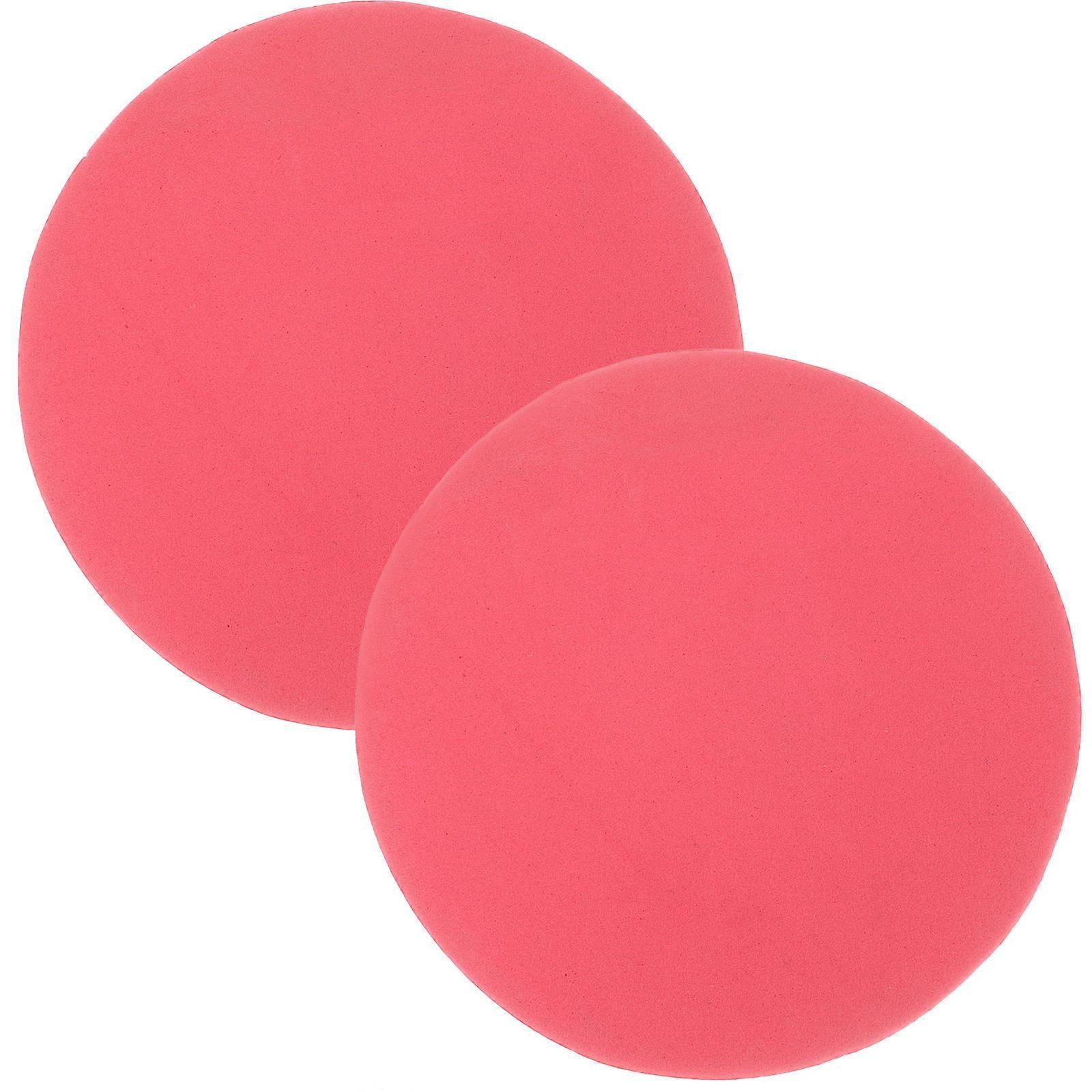 Pad Kit Bass Drum Fell Fell Trommeln Üben Verlängern Sie die Lebensdauer des Trommelfells 13,5 x 13,5 cm 2er Pack