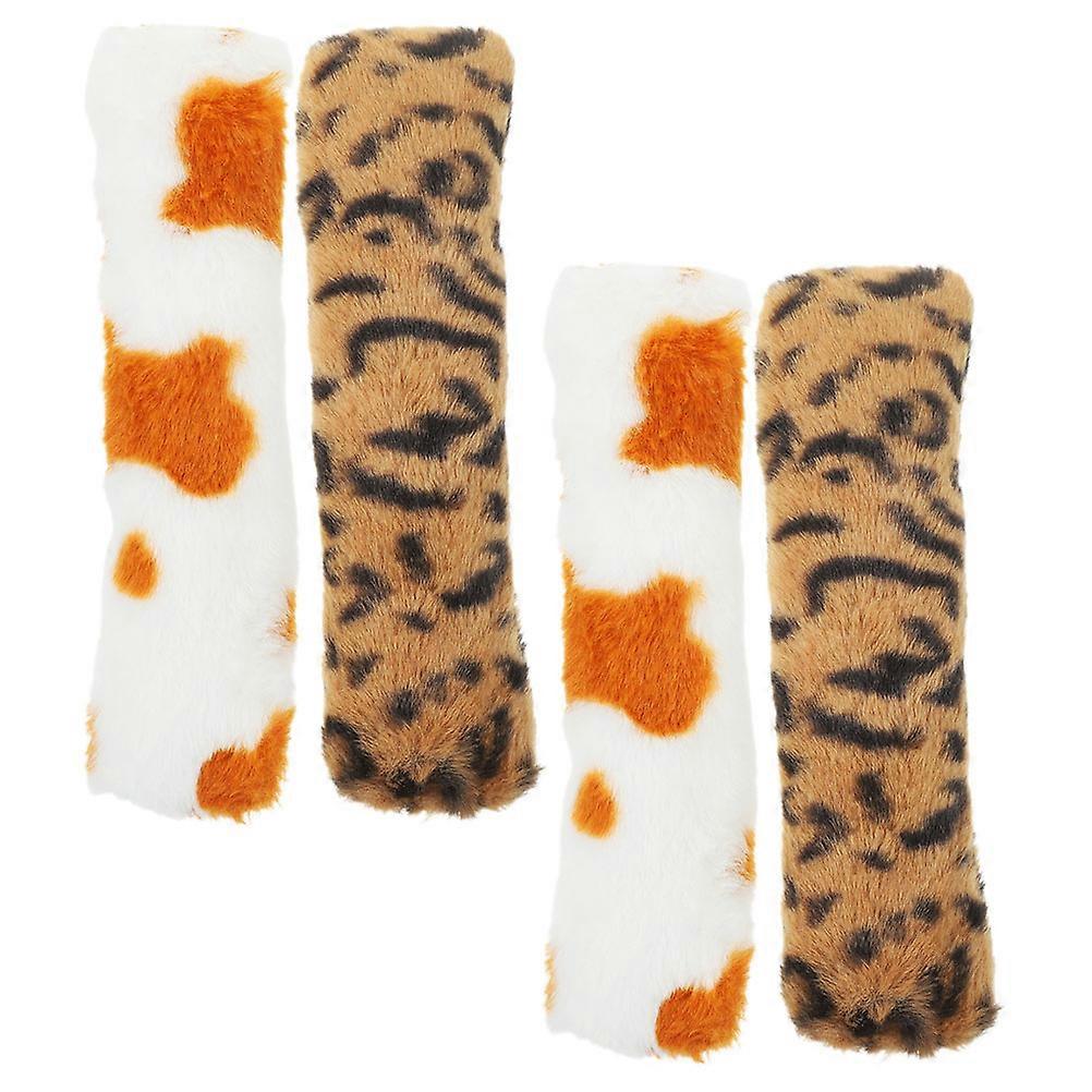 Cat Toys For Indoor Cats 4Pcs Catnip Chew Toy Assorted Color Teeth Cleaning Playtime