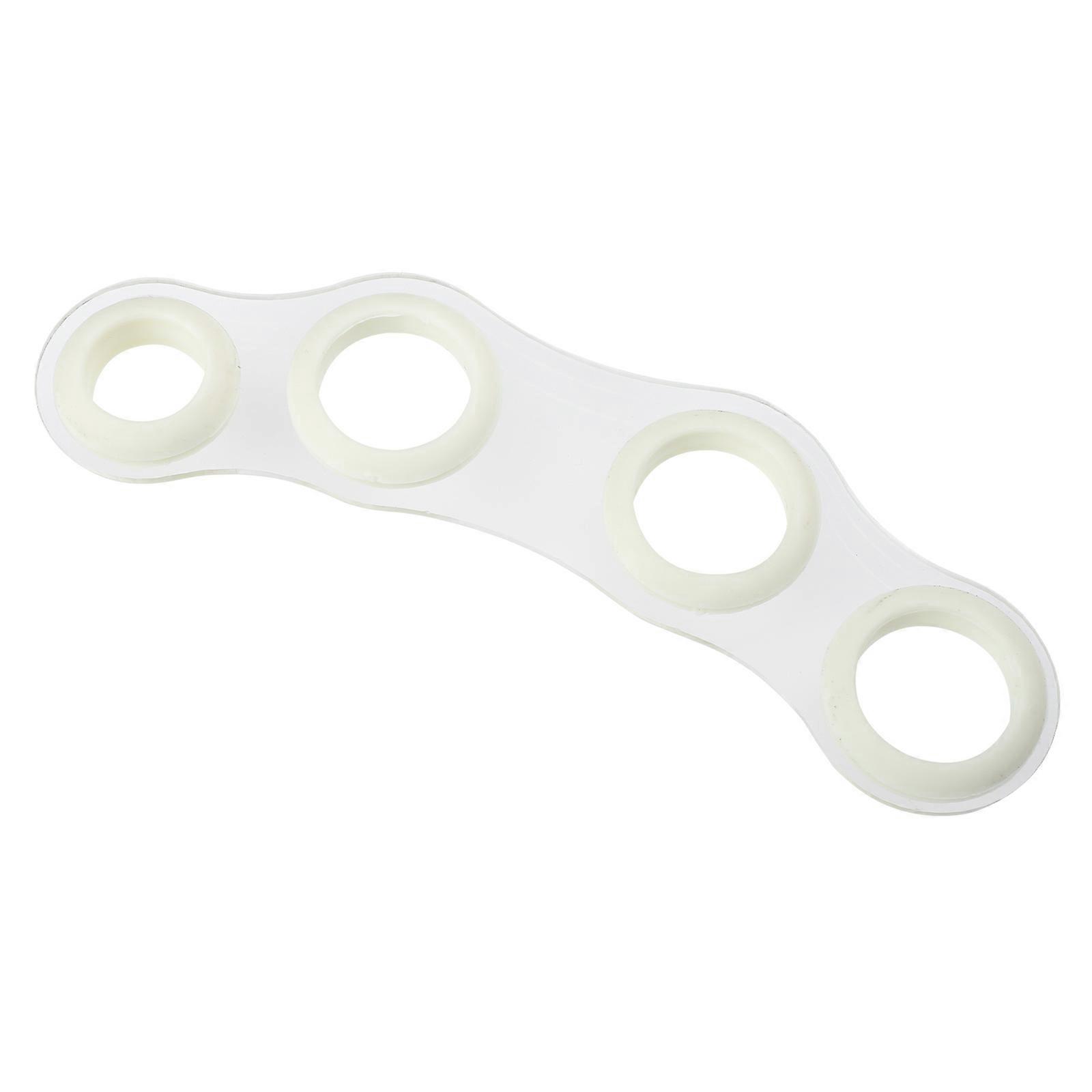 Finger Strengtheners Universal Finger Exerciser For Musical Instrument Practitioners White Color 1Pack