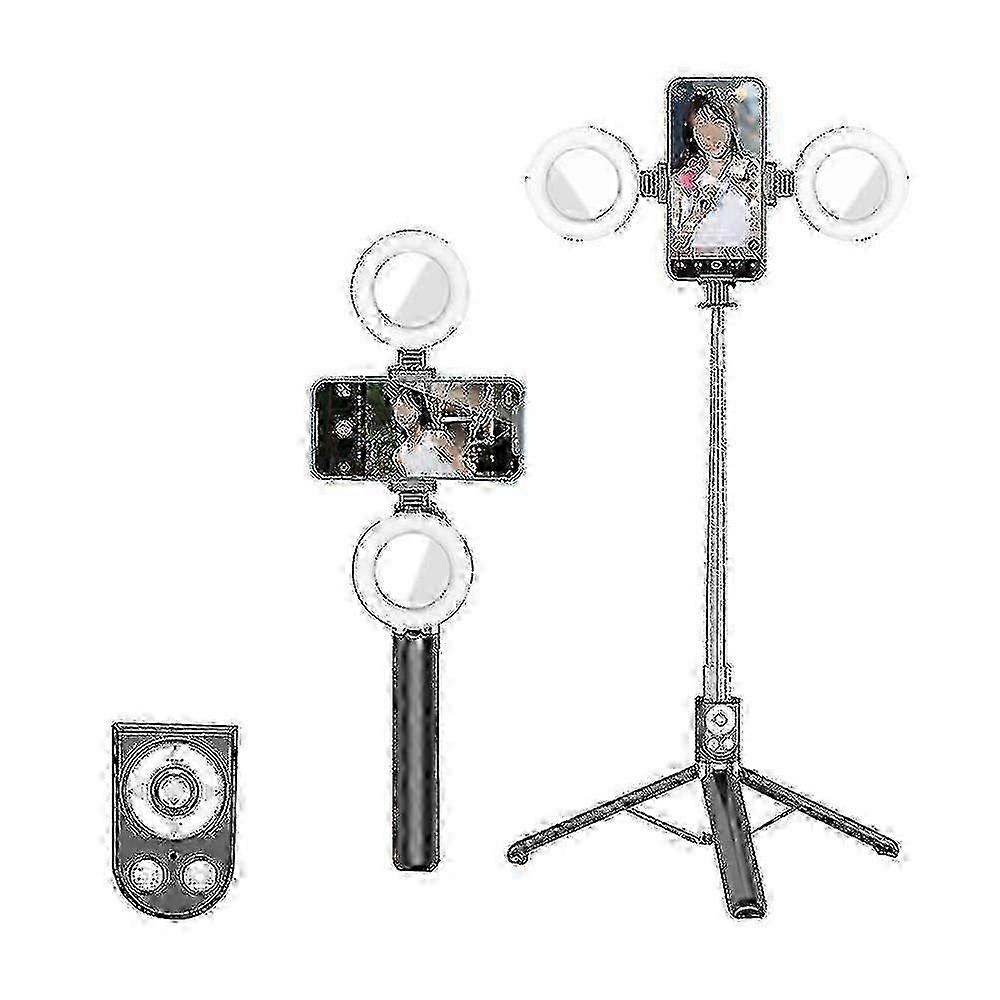 Extendable Selfie Stick with Wireless Remote, Tripod & Dual LED Lights 2024 Walkbee