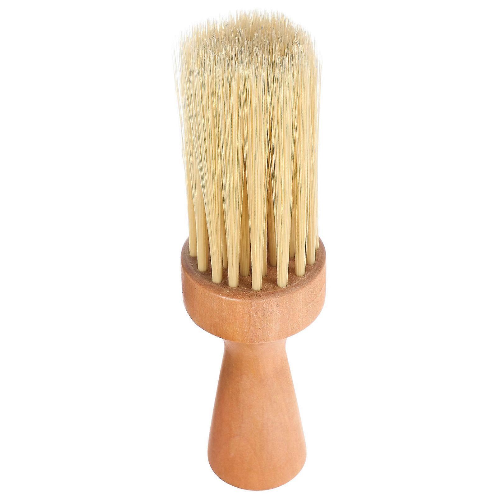 Wooden Handle Beard Brush for Men with Comfortable Bristles Perfect for Grooming and Styling Any Size Beard Khaki