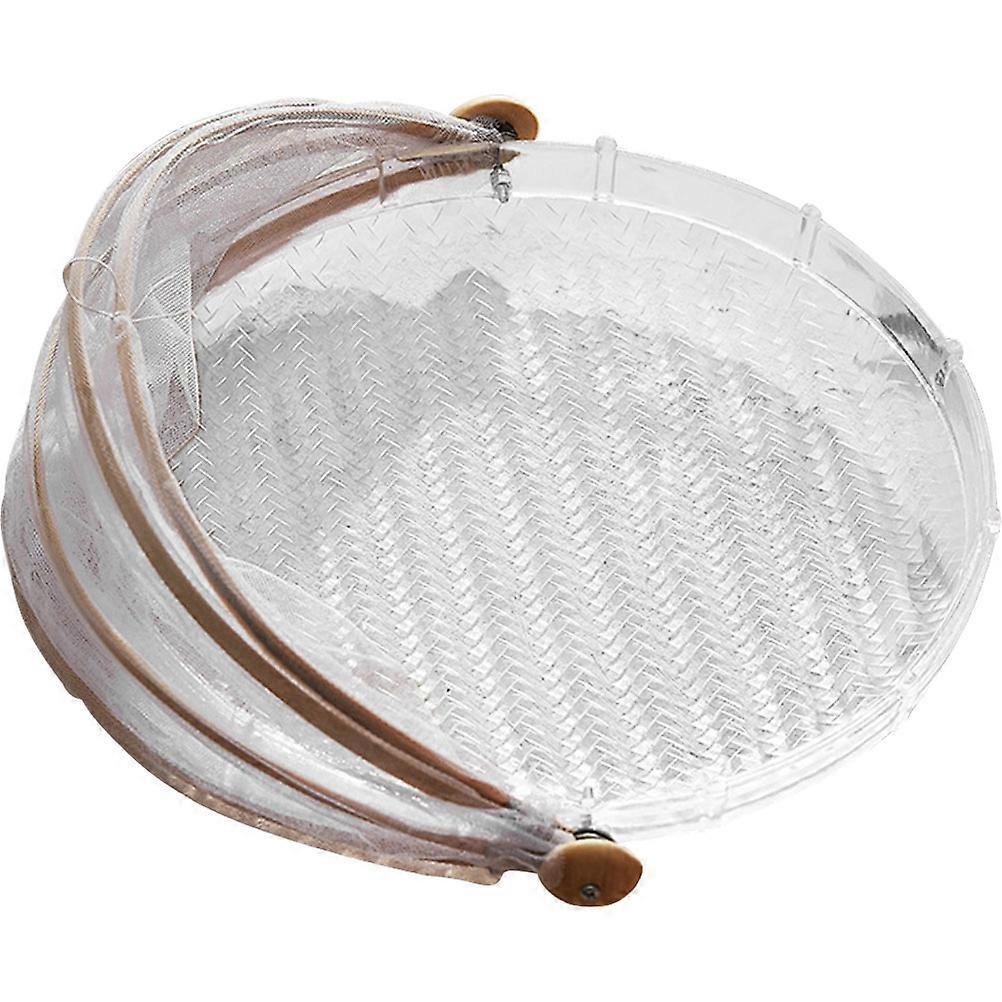 Food Drying Sieve with Tent Screen, Ideal for Storing Fruits and Snacks Indoors
