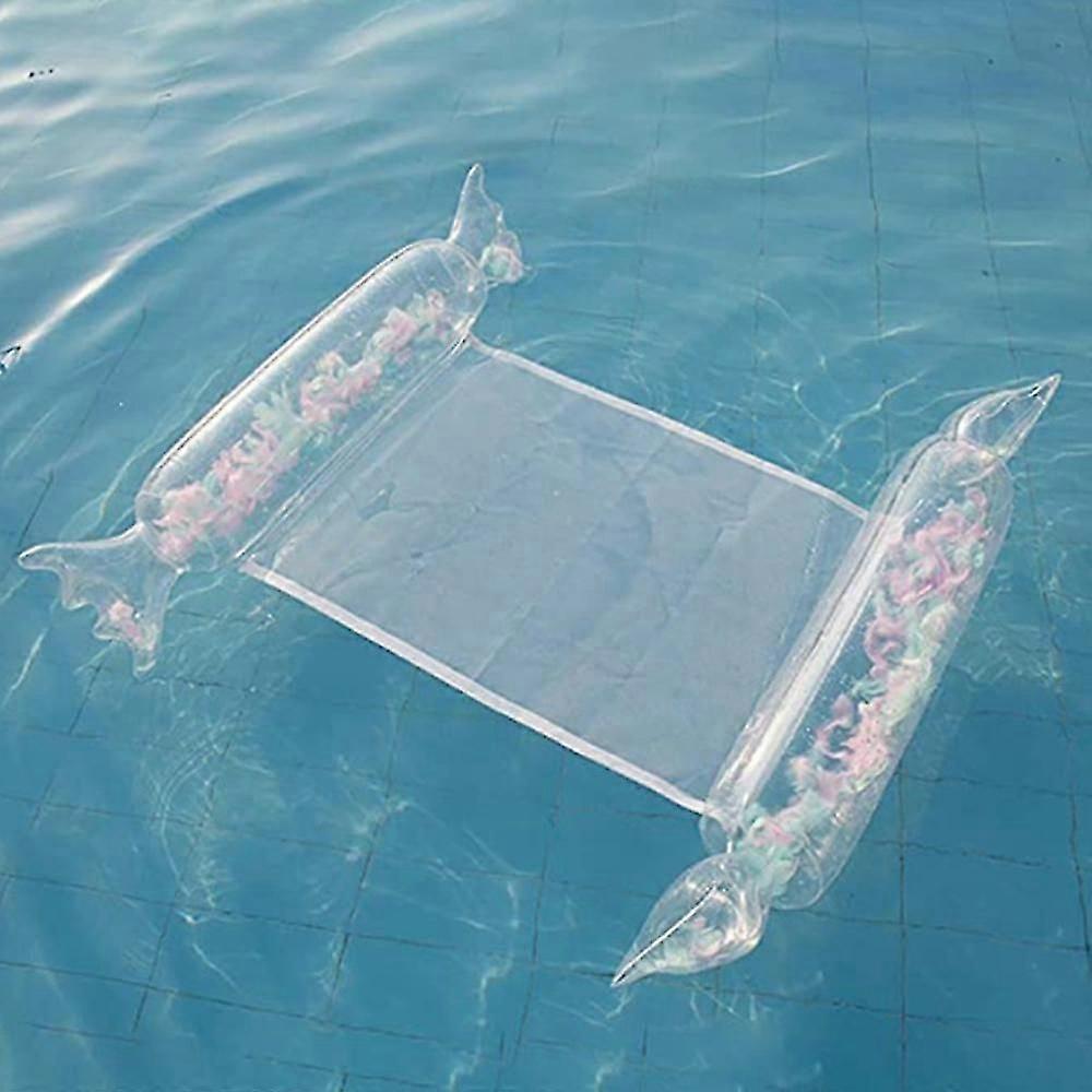 Inflatable Floating Bed Water Hammock Swimming Pool Mat for Kids & Adults