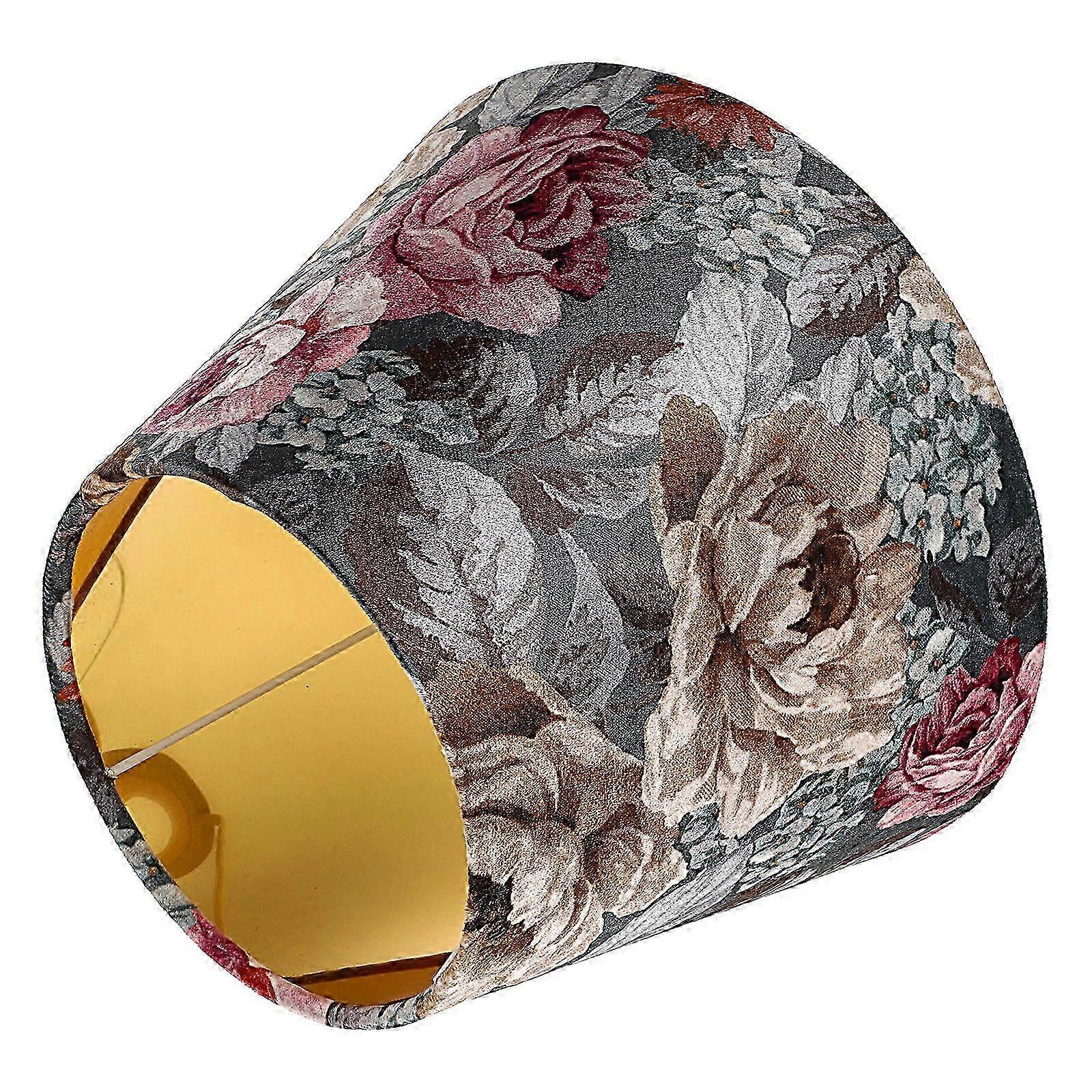 Pattern Lamp Shade Flower Light Home Decoration Assorted Color 9.89.87.1in Decoration 1Pack
