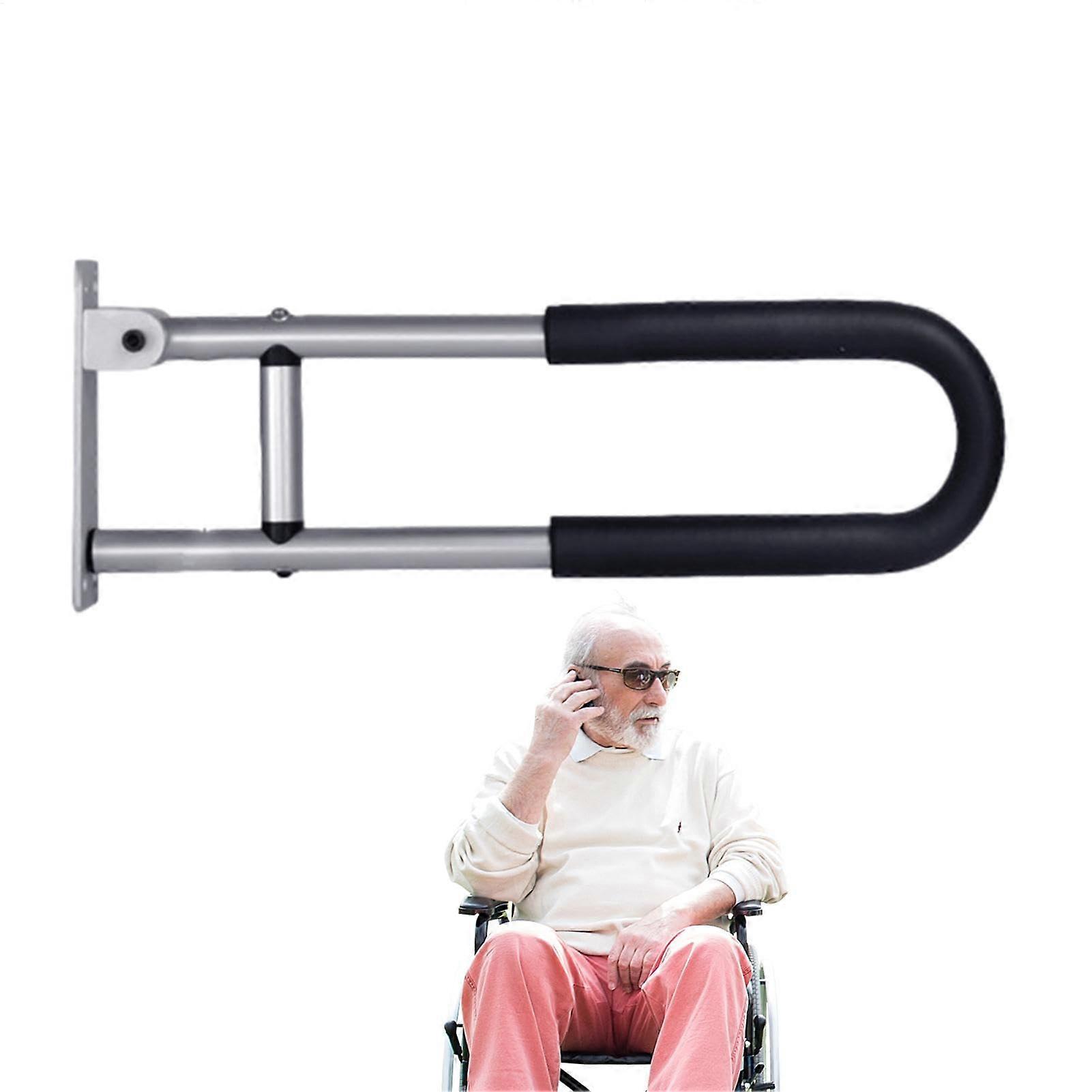 Support Bars for Disabled Individuals, Bathroom Safety Grab Bars, Adjustable Size, Durable Material, Easy Installation