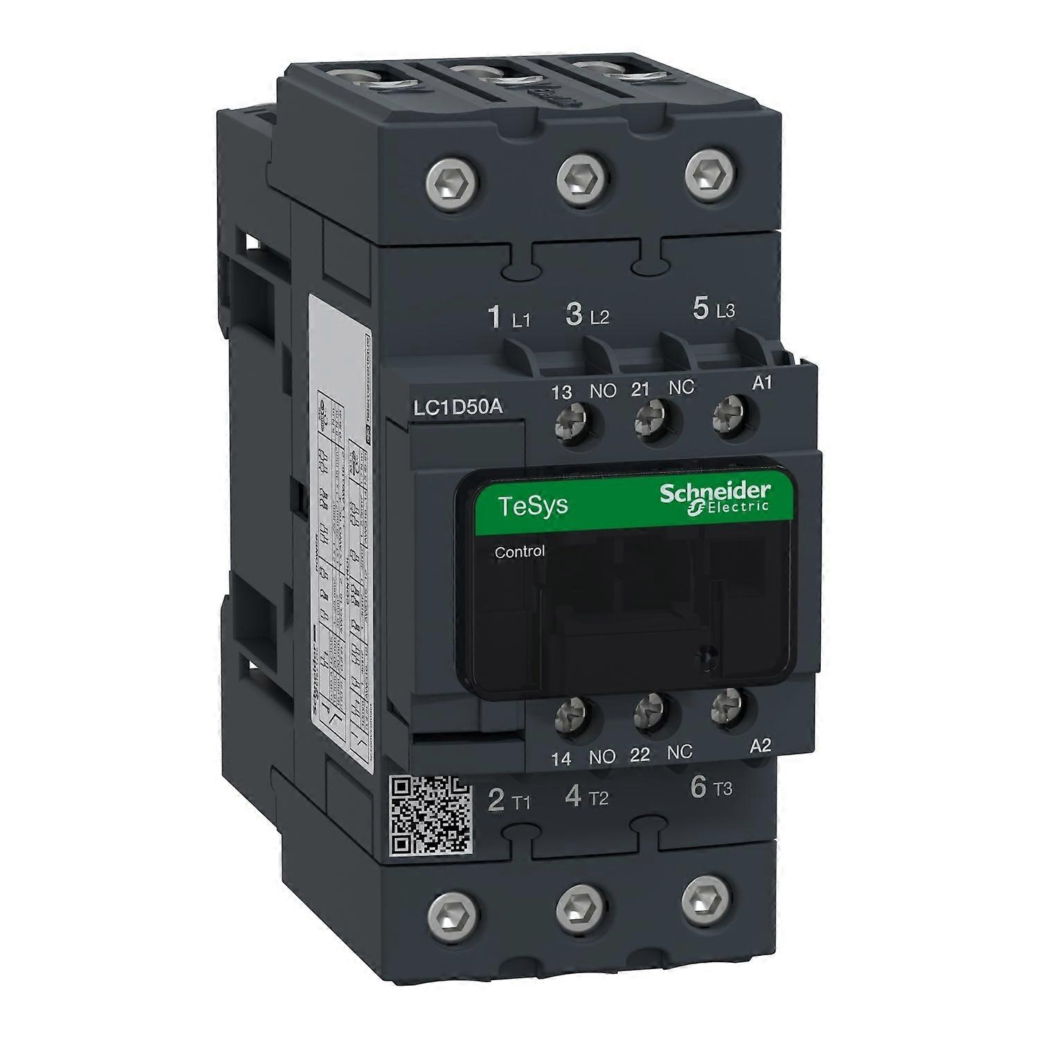 施耐德接触器 50a 3 极 230v 交流线圈 Lc1d50ap7