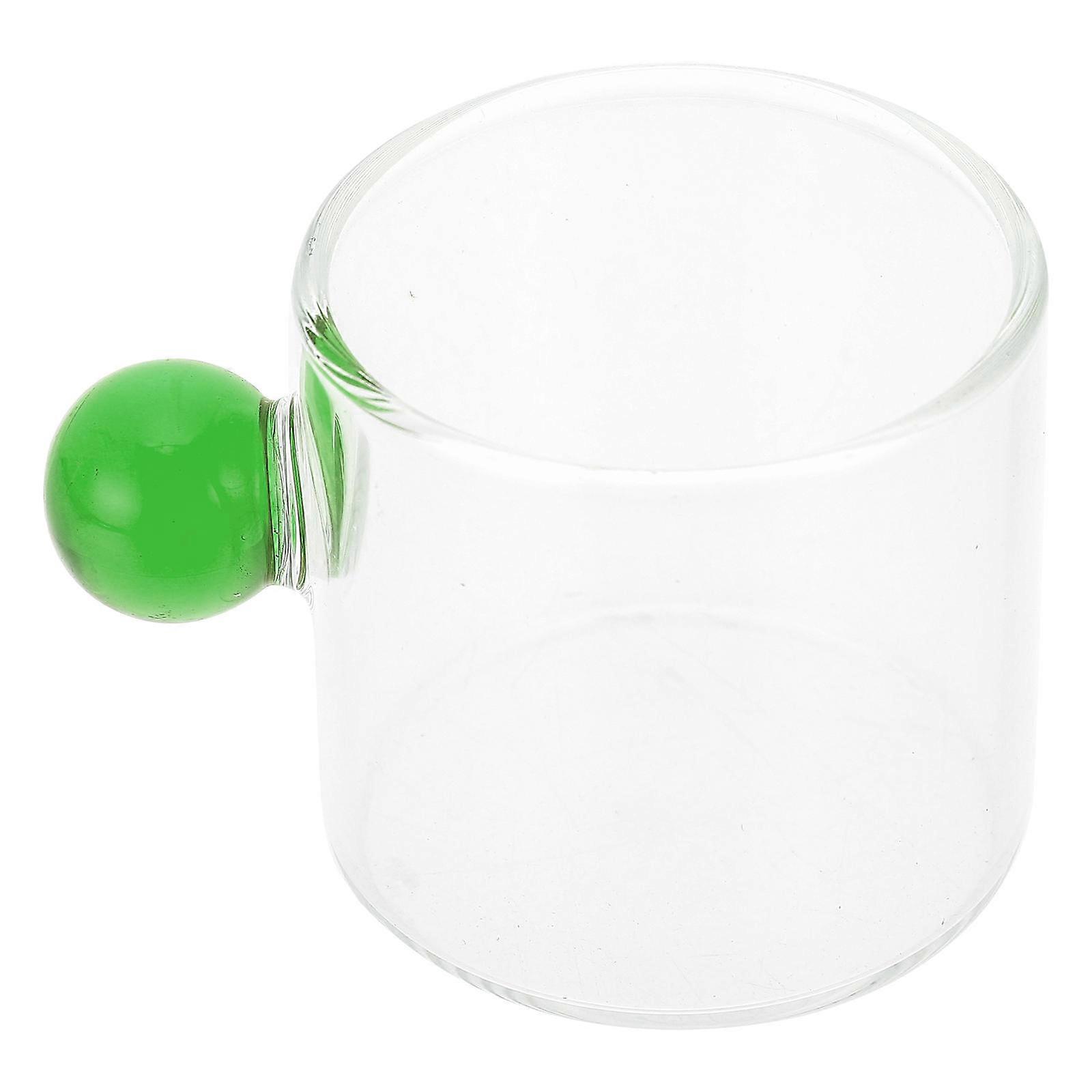 Simple and Elegant Green Water Cup 8.00X5.50X5.00cm For Outdoor Gatherings Practical Function 1Pc