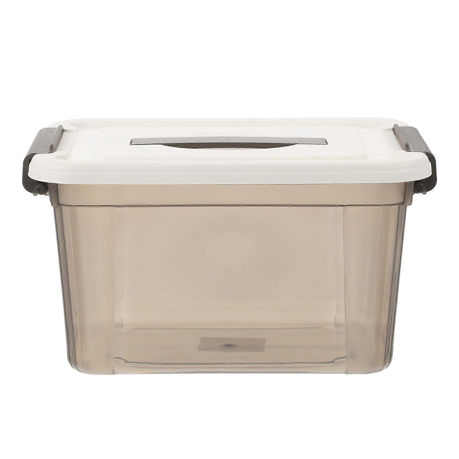 Household Storage Bin Stackable Storage Bin Sundries Storage Bin Stackable Latching Box with Lid