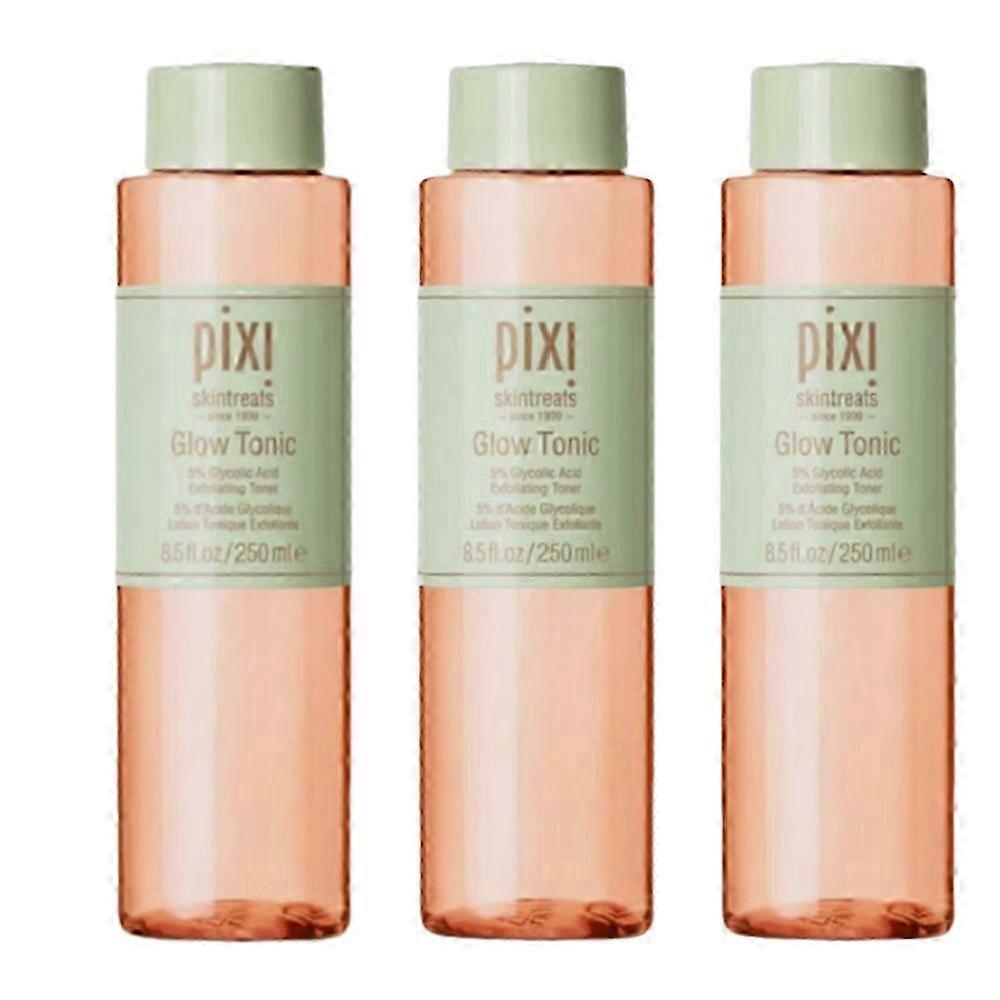 2025 1/2/3x 픽시 글로우 토닉 250ml – 알로에 & 인삼이 함유된 글리콜산 각질 제거 토너