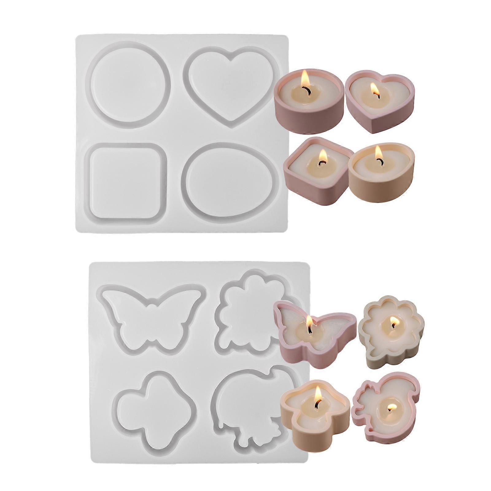 Practical Festive Coffee Cup Silicone Mould Decoration for Making Unique Candle and Home Accent Daily Casual Use Multicolor
