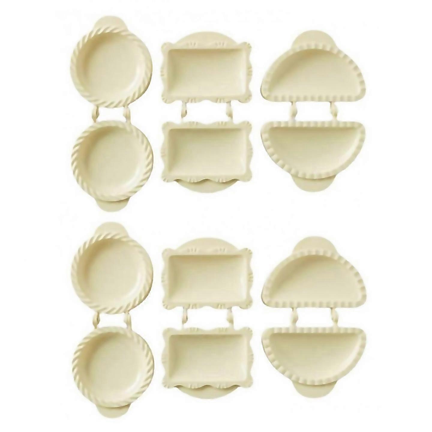 For 6pcs hand pie molds set dough mold tools